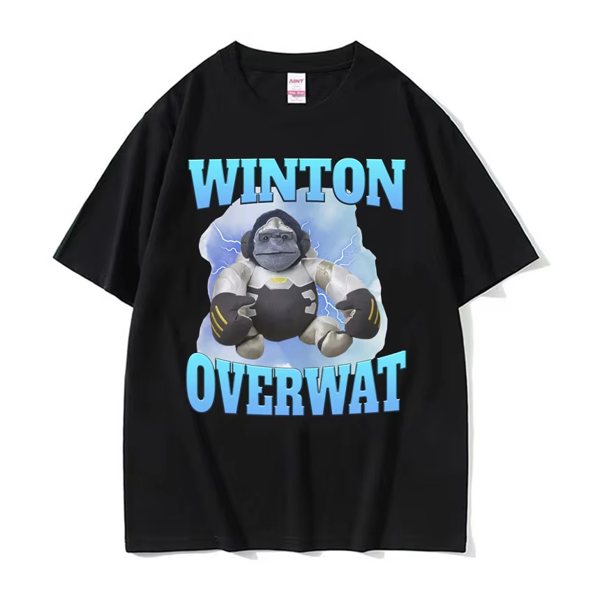 Retro Gaming Meme - Winton Overwat Meme Lustiges Gaming-T-Shirt für