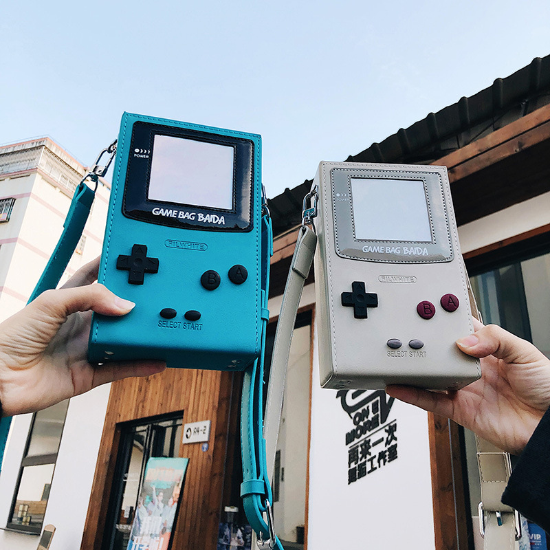Retro Gaming Machine - Einzigartige Kreative Spielkonsolen-förmige Crossbody Mini-Tasche Modische