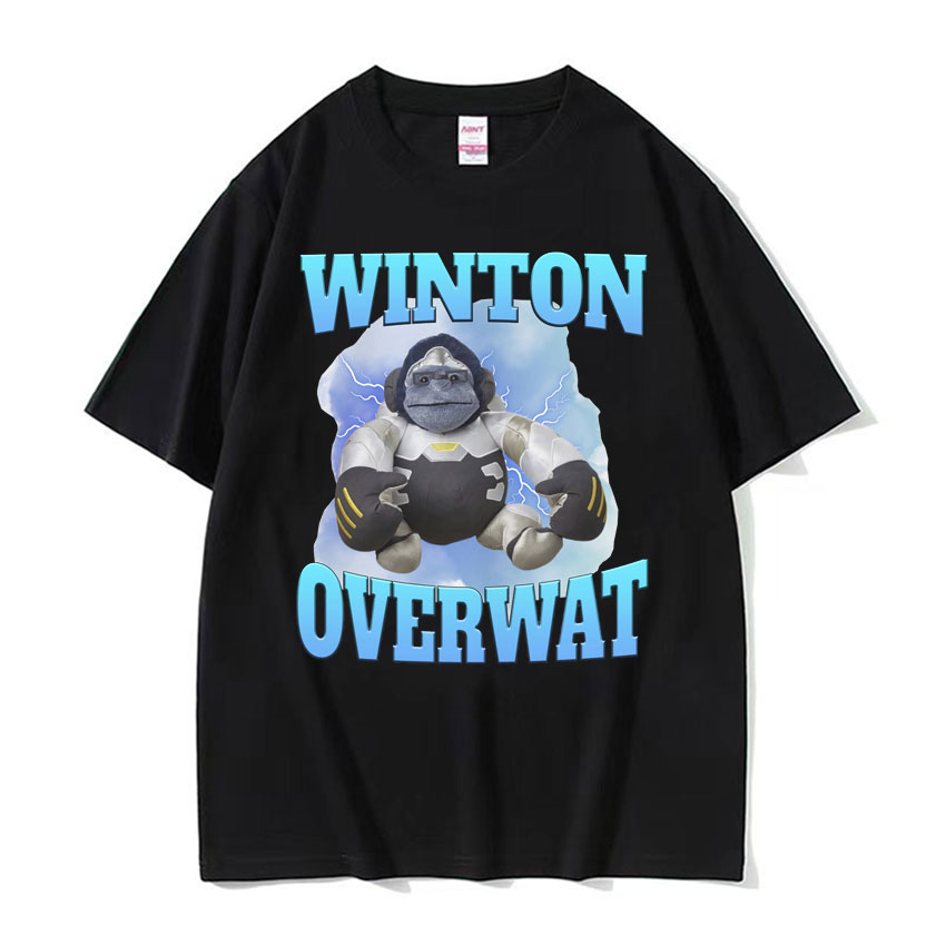 Retro Gaming Meme - Winton Overwat Meme Lustiges Gaming-T-Shirt für