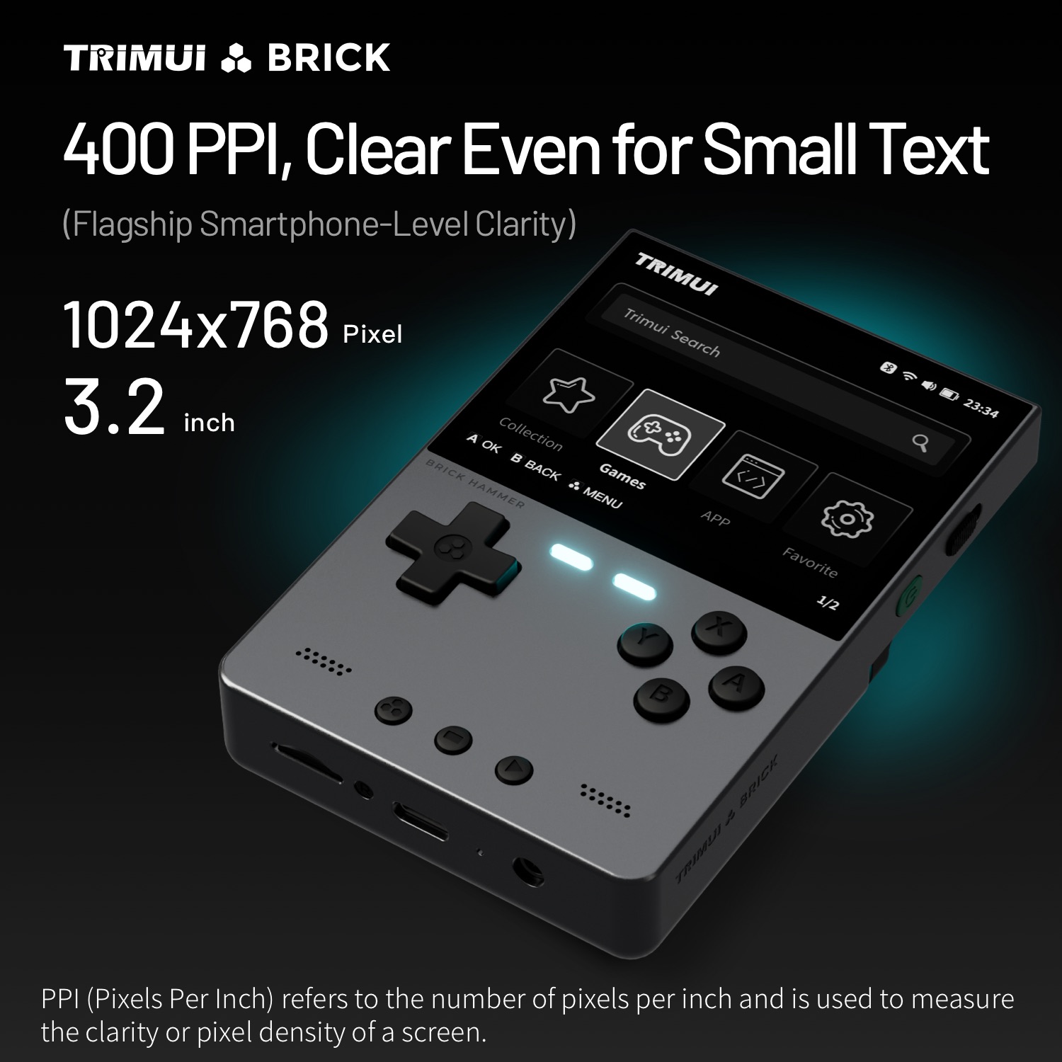 TRIMUI BRICK Hammer Mini Metal – Retro Gaming Handheld Best Bewertung und Preis