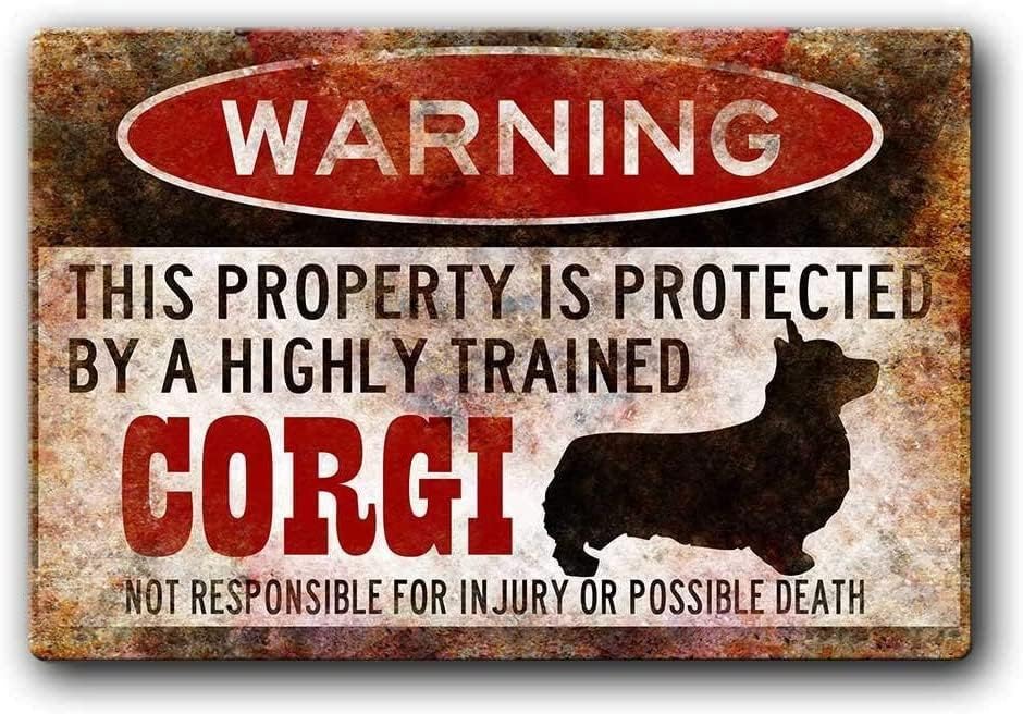DAOLEG Warnschild Corgi Metall – Retro Gaming Bar Bewertung und Preis