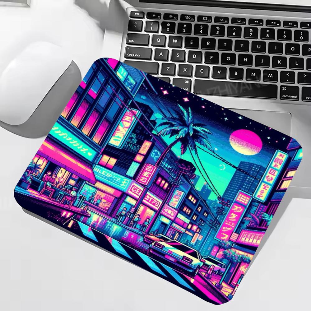 Retro Neon Japan Street Mauspa – Retro Gaming Japan Bewertung und Preis