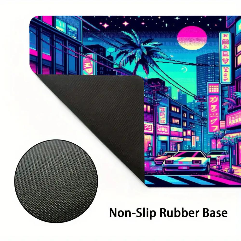 Retro Neon Japan Street Mauspa – Retro Gaming Japan Bewertung und Preis