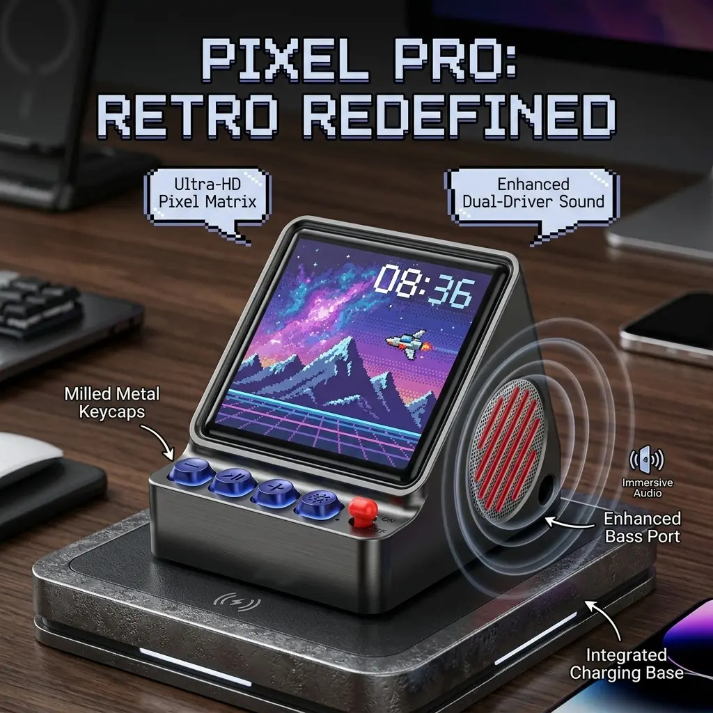 Retro Pixel-Art Programmierbar – Retro Gaming Desk Setup Bewertung und Preis