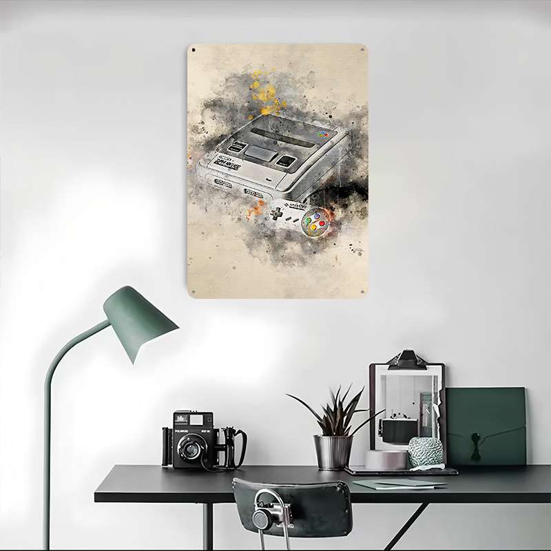 Gaming Metallposter Maßgeferti – Retro Gaming Bar Bewertung und Preis