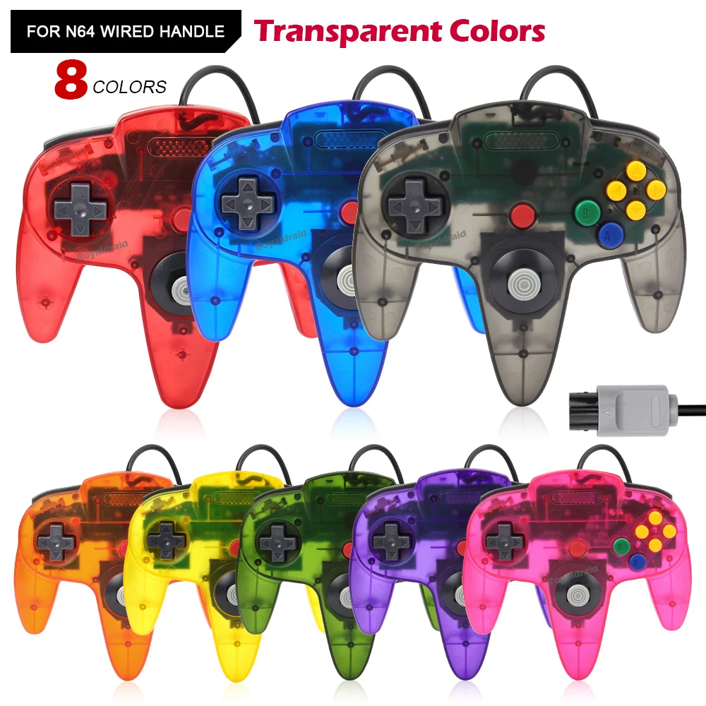 8 farben Wired Gamepad Für N64 – Retro Gaming N64 Bewertung und Preis