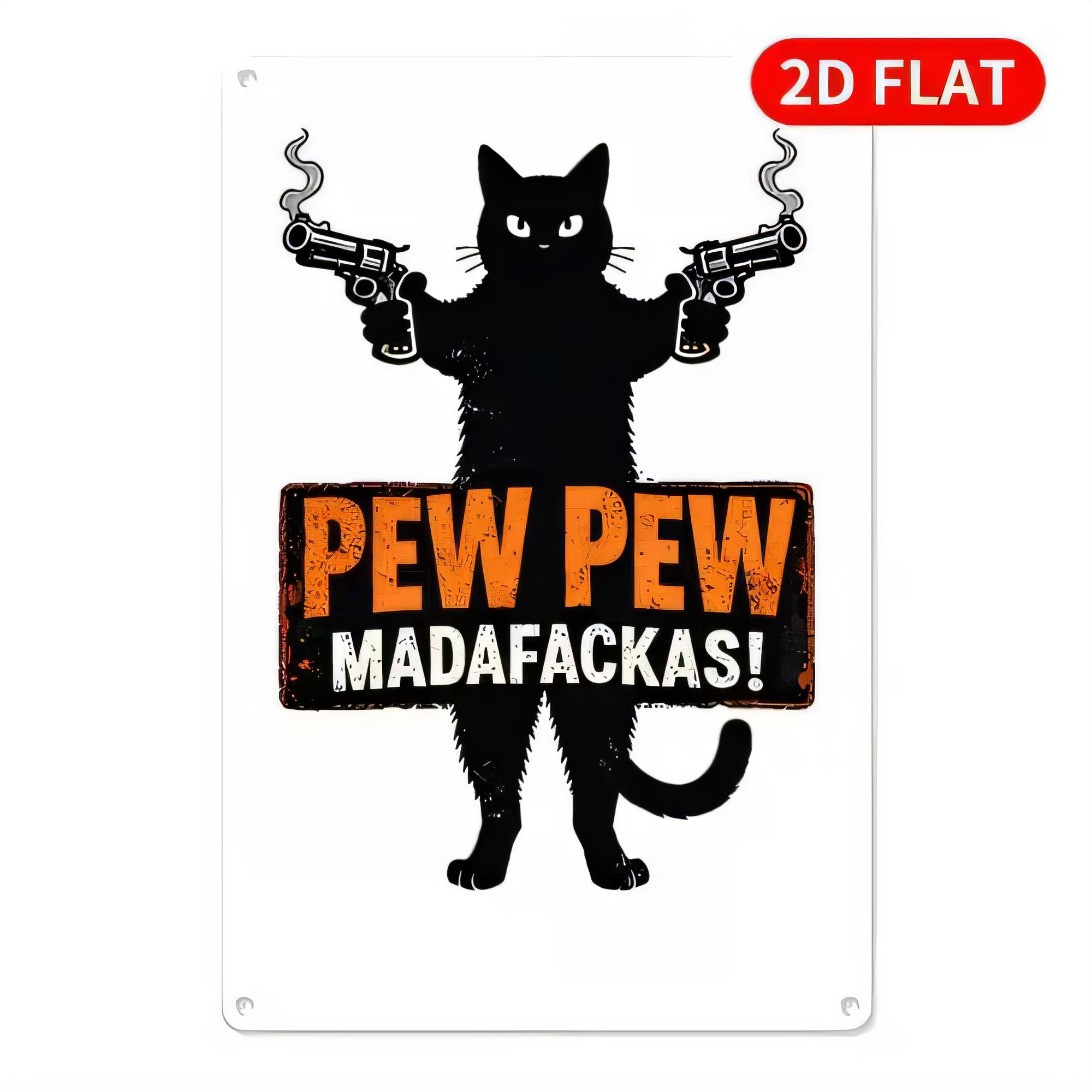 Blechschild 'Pew Pew Madafakka – Retro Gaming Bar Bewertung und Preis
