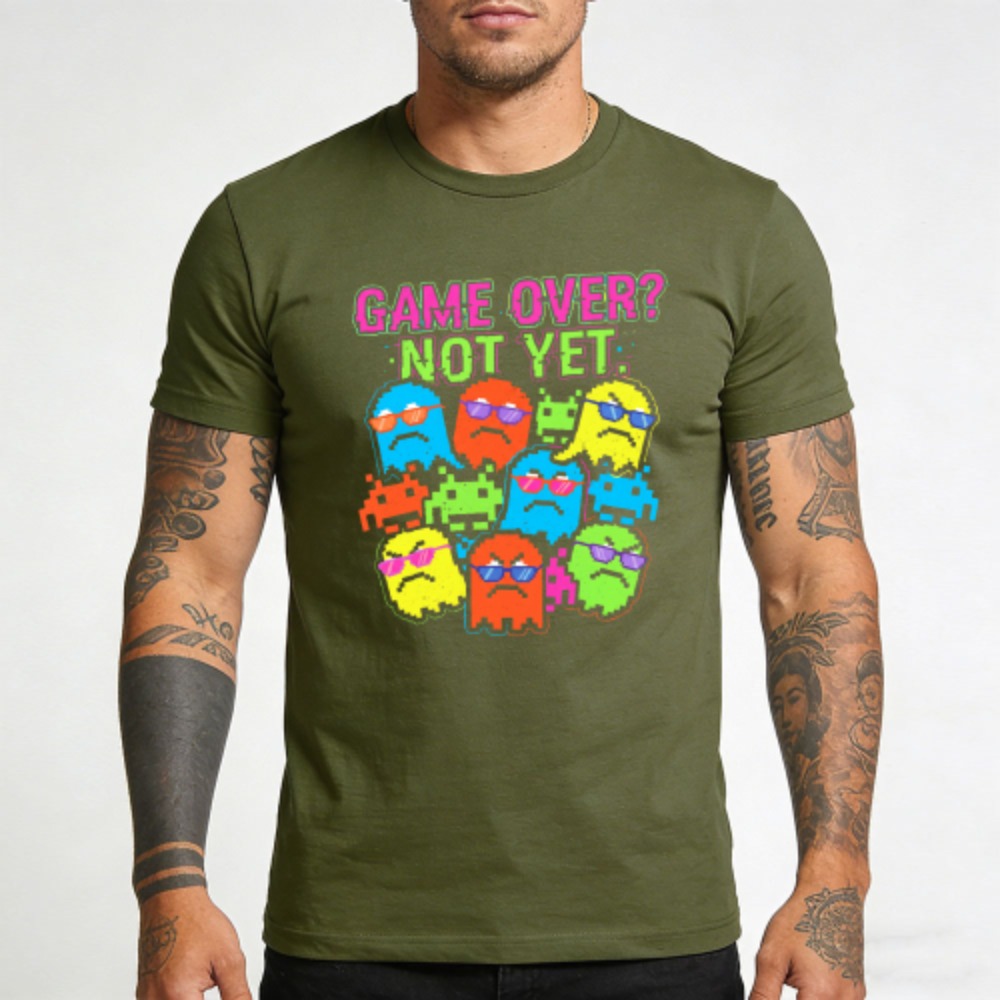Game Over Not Yet Funny Retro  – Retro Gaming Meme Bewertung und Preis