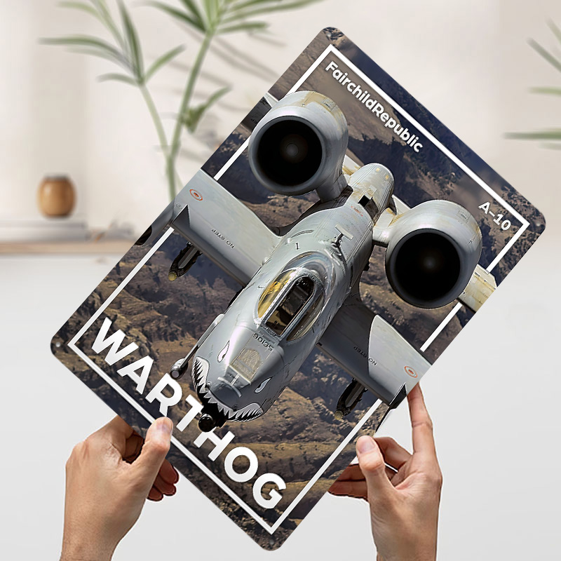 A10 Warthog Gedrucktes Poster, – Retro Gaming Bar Bewertung und Preis