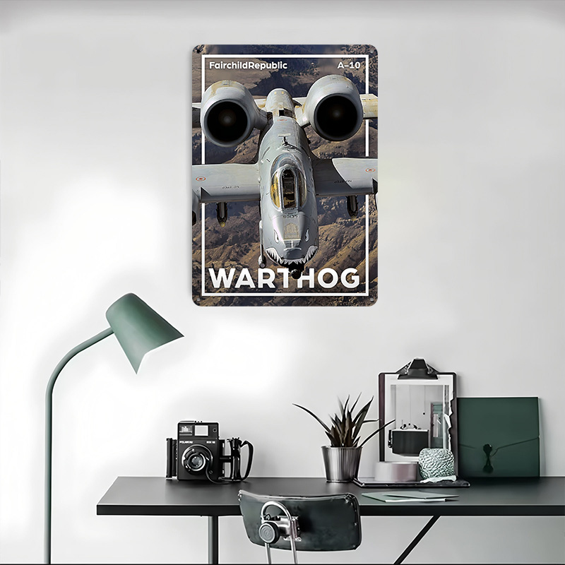 A10 Warthog Gedrucktes Poster, – Retro Gaming Bar Bewertung und Preis