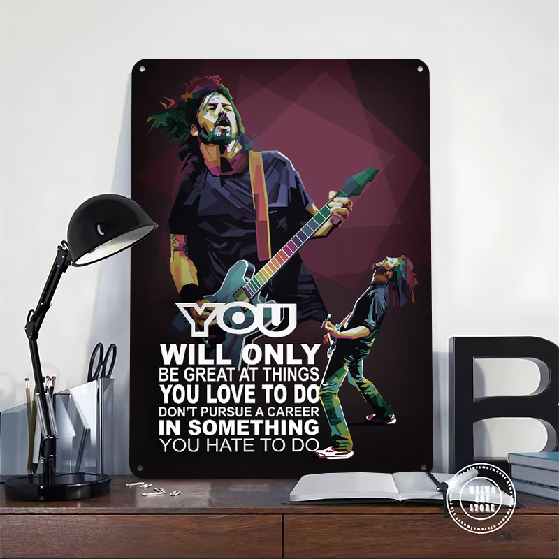 Rockstar-Zitate Blechposter, p – Retro Gaming Quotes Bewertung und Preis