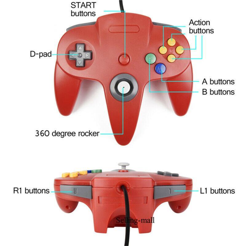 N64 Controller Klassische USB  – Nes Controller Usb Bewertung und Preis