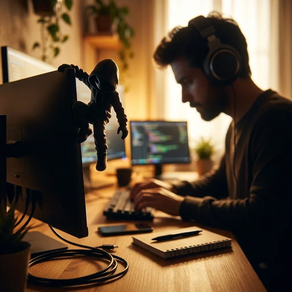 Kletterer mit Kapuze Monitor-D – Retro Gaming Desk Setup Bewertung und Preis