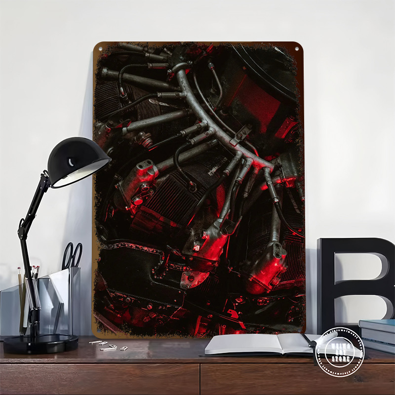 Star Motor Blechschild Poster  – Retro Gaming Bar Bewertung und Preis