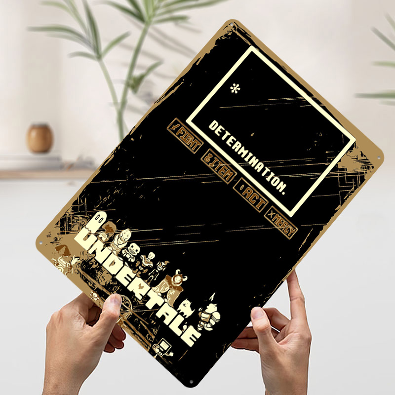 Undertale Metallposter, indivi – Retro Gaming Bar Bewertung und Preis