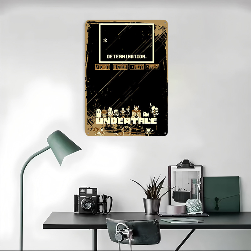 Undertale Metallposter, indivi – Retro Gaming Bar Bewertung und Preis