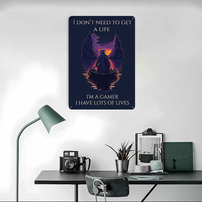 Gaming-Zitat Druckposter Indiv – Retro Gaming Bar Bewertung und Preis